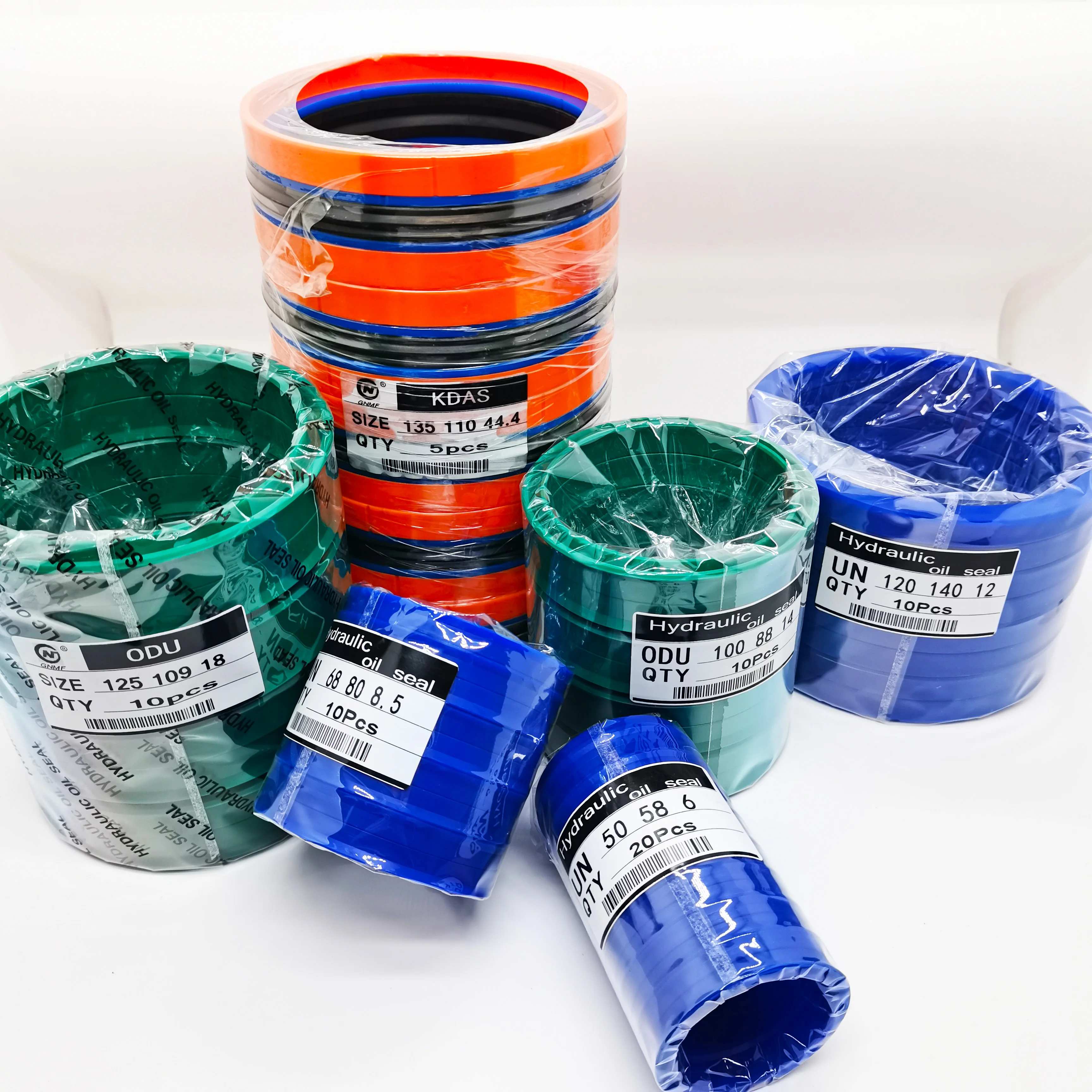 CFNAK Factory Sale Blue Polyurethane Oil Seal U-type Hydraulic Piston Seal Ring UN Rod Seal