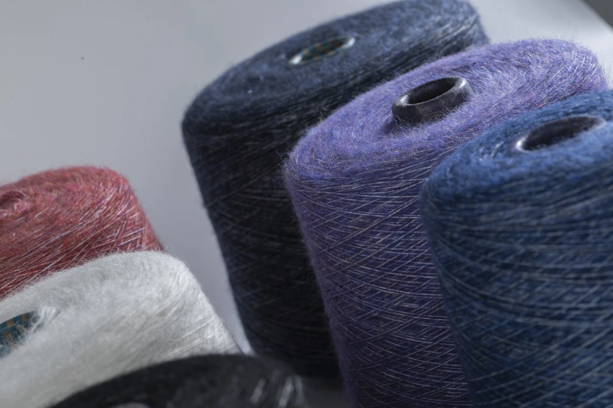 Wool Yarn Cotton PHBV/PLA Hand Knitting Anti-microbial