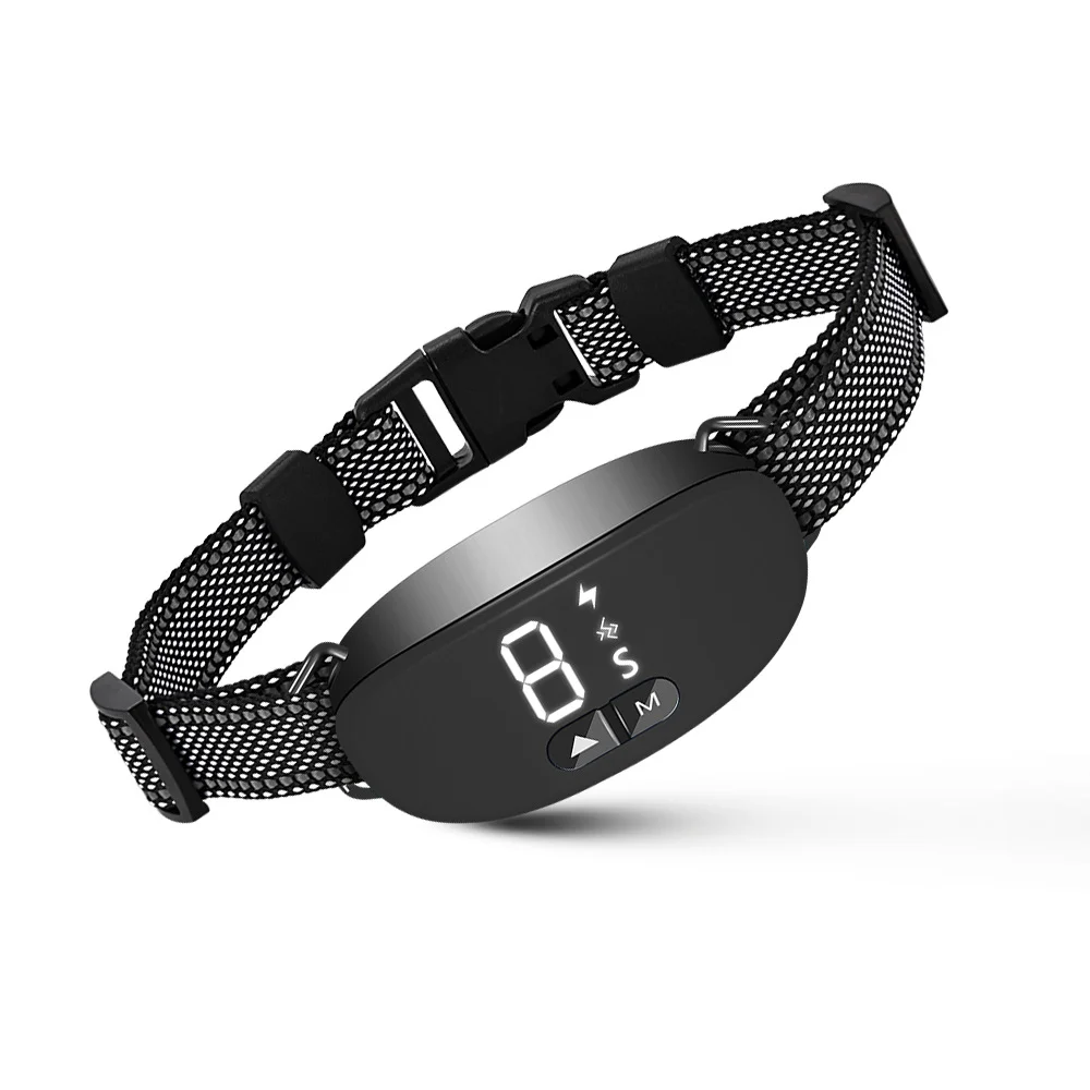 New upgraded   Dog Trainer Electronic Collar Waterproof high sensitivity anti  bark collar for dogs