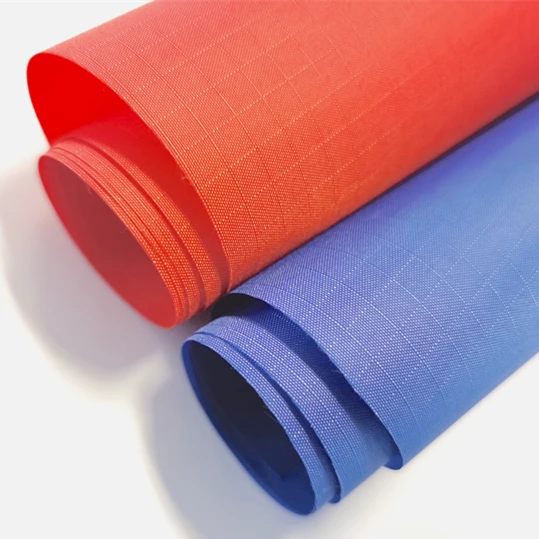 100% polyester taffeta lining fabric oxford 210D ripstop dobby fabric with polyurethane coated fabric for bag lining