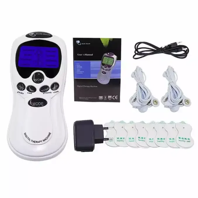 Full Body Physiotherapy Machine Electronic Pulse Muscle Stimulator Tens Unit Neck & Shoulder Massager Physical Therapy Equipment