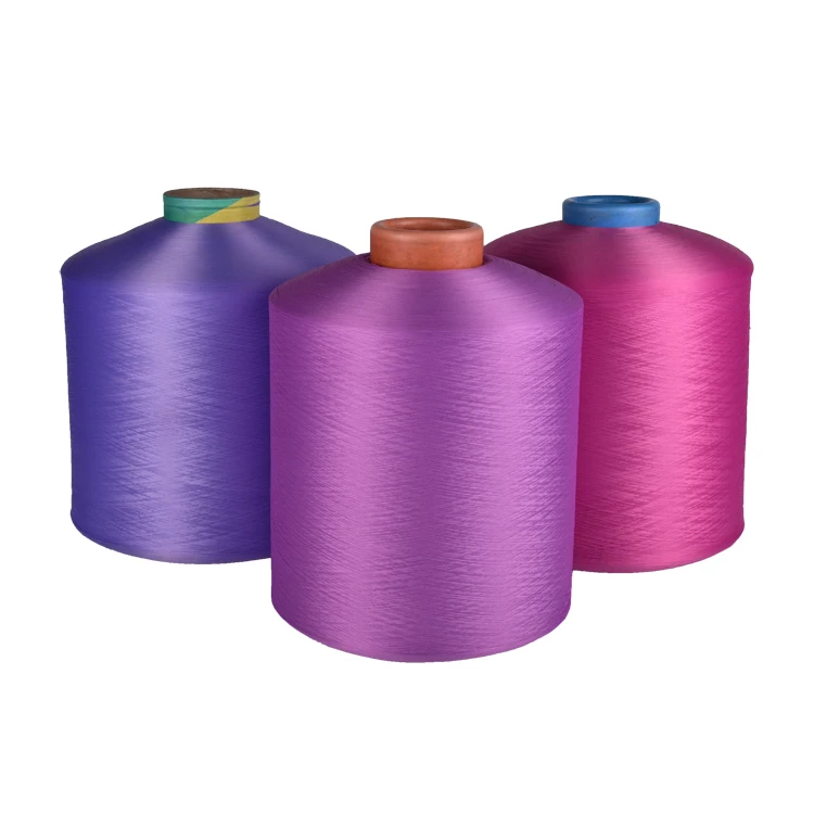High Quality DTY Polyester Yarn High Tenacity 100% Polyester Yarn Knitting Polyester DTY Yarn