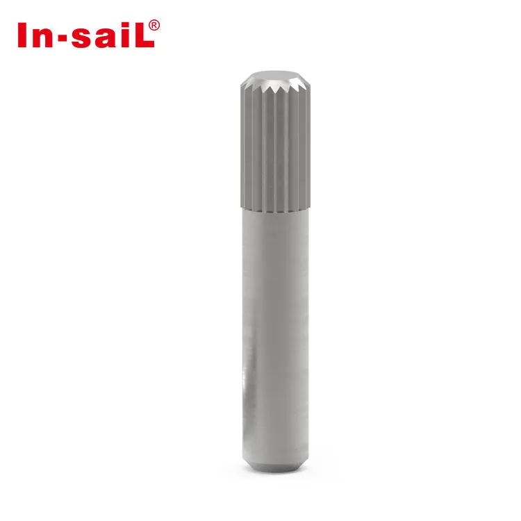Stainless Steel Flat Round Head Knurled Roller Cylindrical Dowel Pin With Grooved End DIN1475