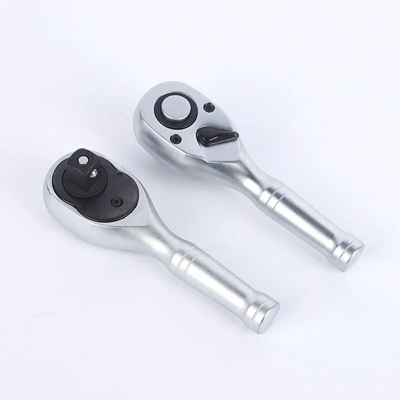 Mini Ratchet Wrench With Short Handle 1/4' 3/8' 1/2' Drive Head 72-Tooth Quick-Release Portable Spanner