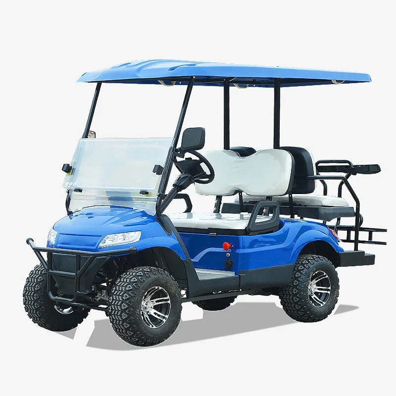 Wholesale Electric Elderly Mobility Scooter 4 Wheel Mutlifuction Long Range Golf Cart with Roof 60 Golf Car Price Buggy Price