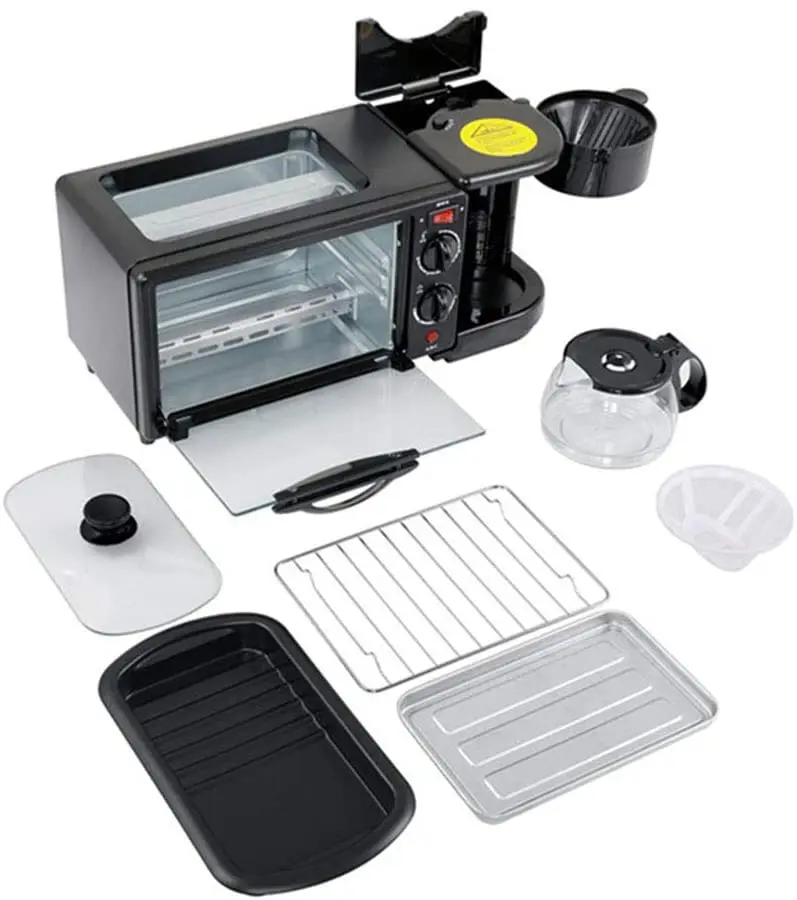  Best Quality Low Price Breakfast Cooking Machine Multi Functional Electric 3 in