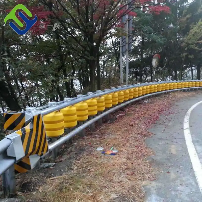 Florescence Brand Highway Roller Guardrail Roadway Safety Barrier Traffic Roller Barriers