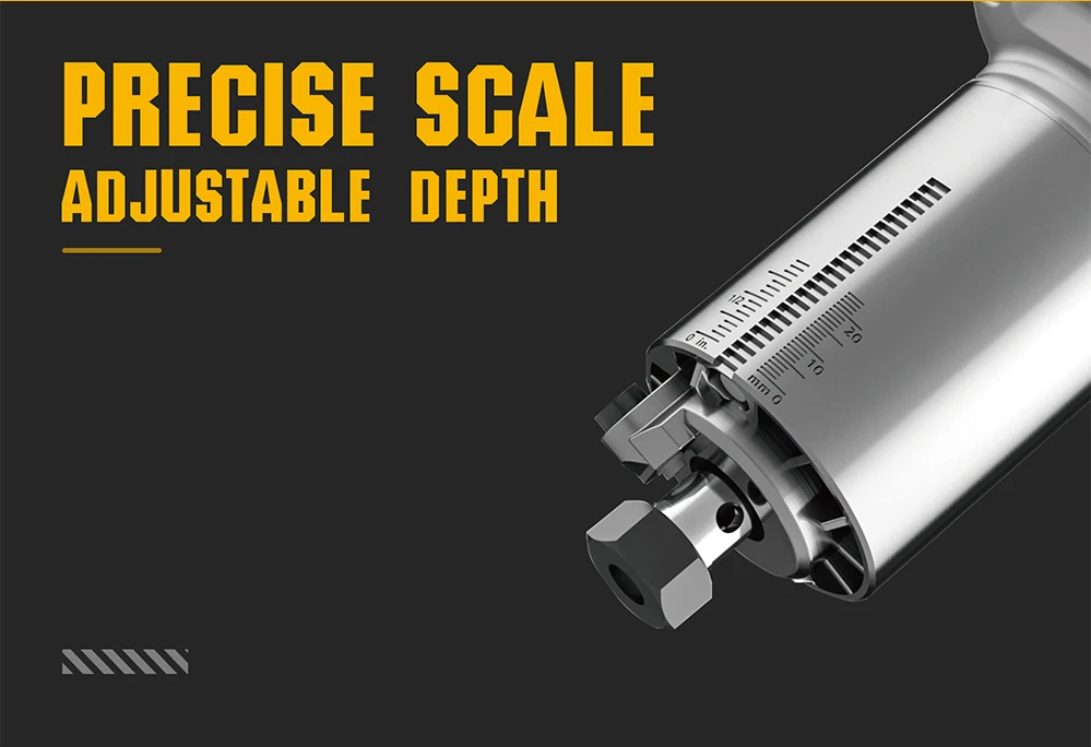 GSFIXTOP Cordless Adjustable Angle Aluminum Base Trimming Machine Bare Computer   21V with Cutting Depth 20MM