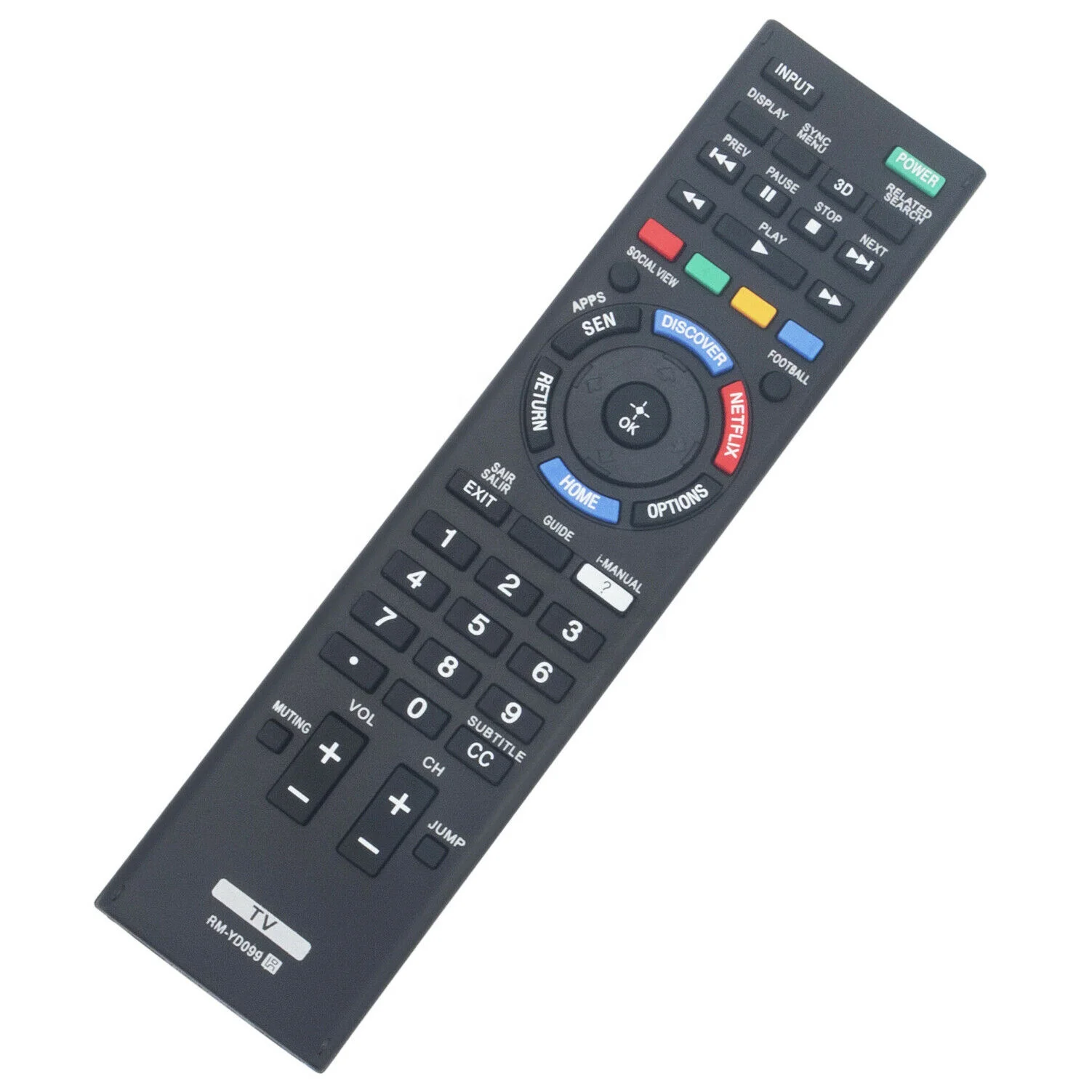 New RM-YD099 Remote Control Use For SONY LED HDTV TV KDL-55W805B KDL-65W955B remote