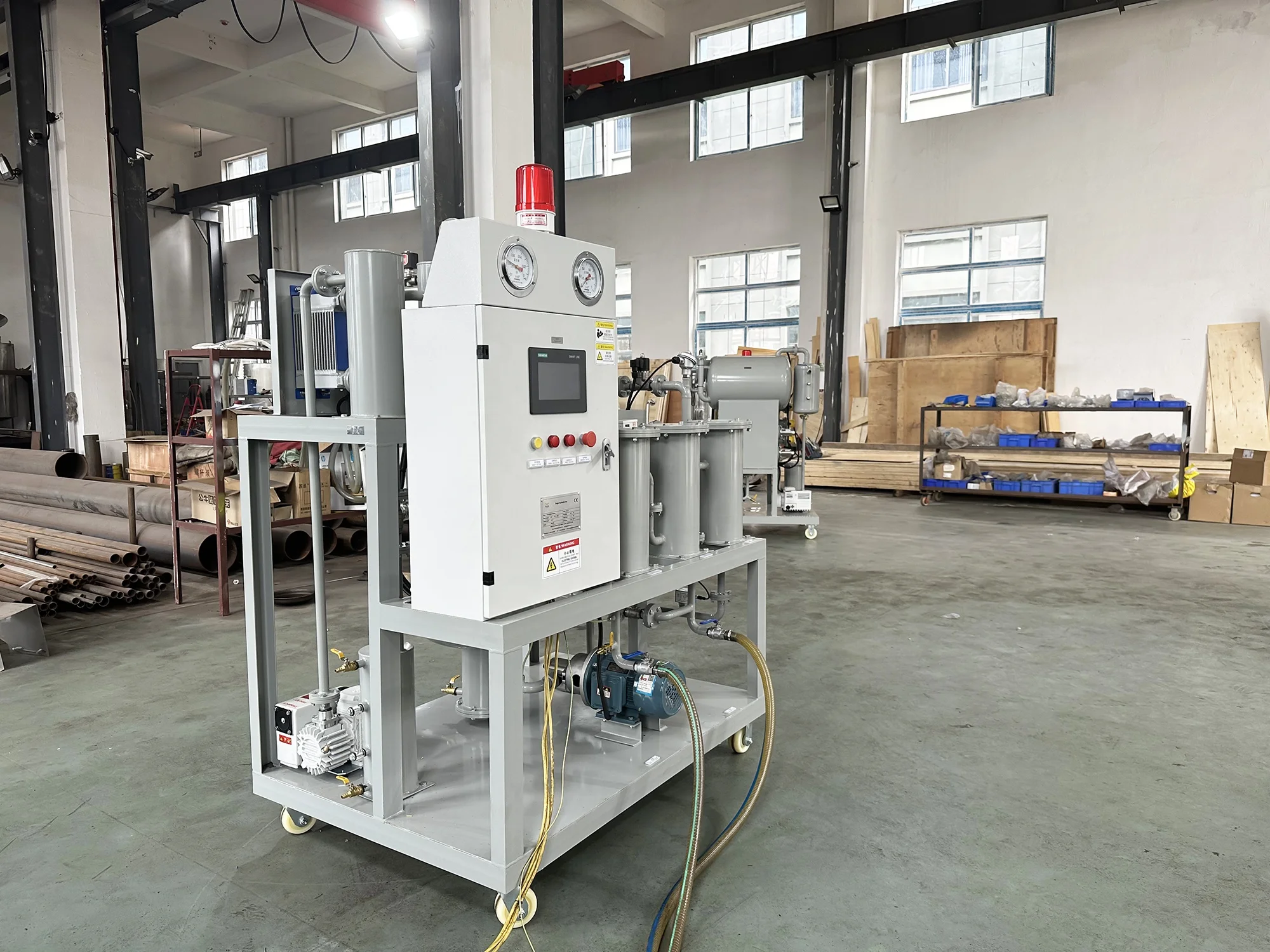 TYA-A Lubricant Oil Purifier Lubricating Oil Purifier Automatic PLC Chongqing TOP