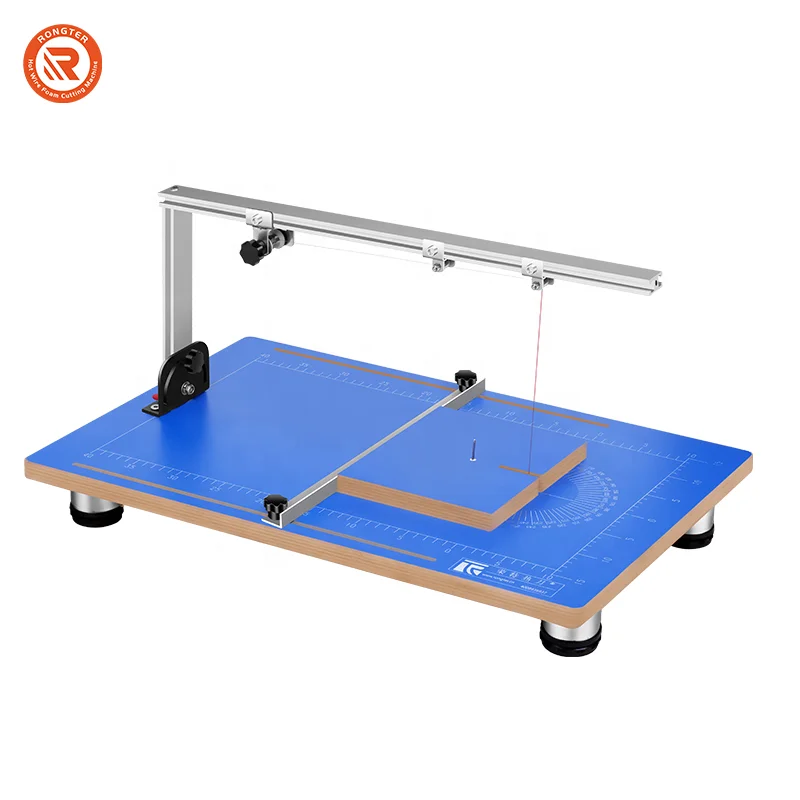 RONGTER 25W High Quality Factory price Hot Foam Cutter Small Table-type Hot Wire Foam Cutting Machine
