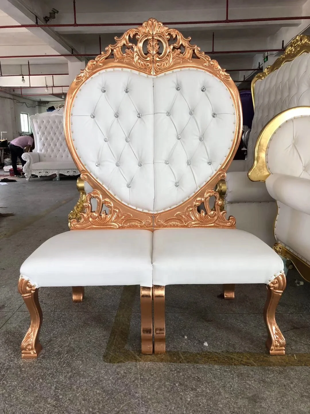 Luxury Royal Wedding Throne Sofa Chairs For Bride And Groom Used Wedding Chairs For Sale
