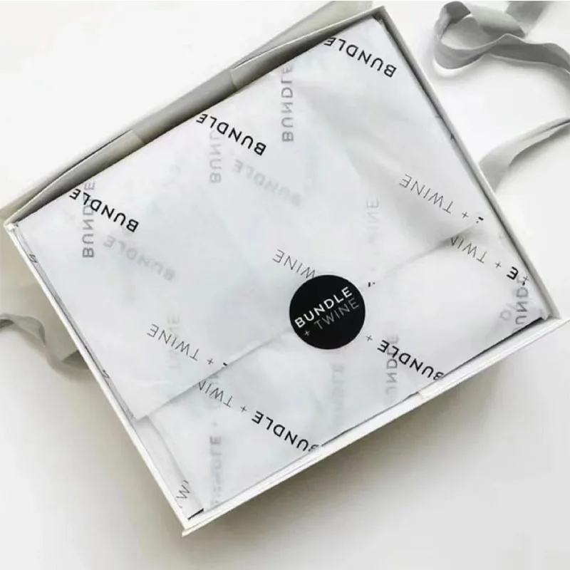 Logo Printing Custom Wrapping Paper 17g 28g Clothing Paper Packaging Clothing Shoes Moisture Resistant Clothing Wrapping Paper