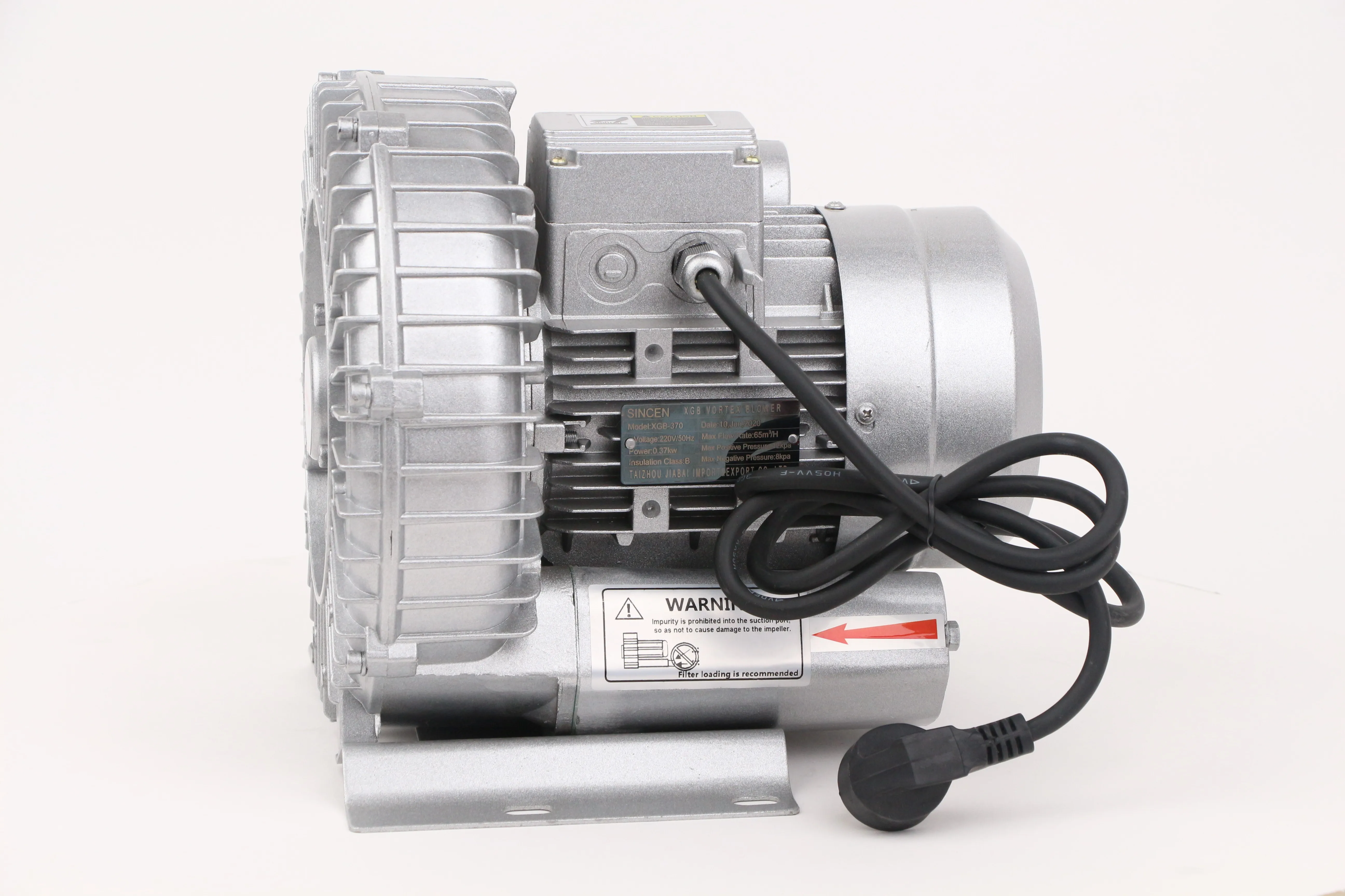 Factory Manufacture large flow air pump vacuum pump Ring blower