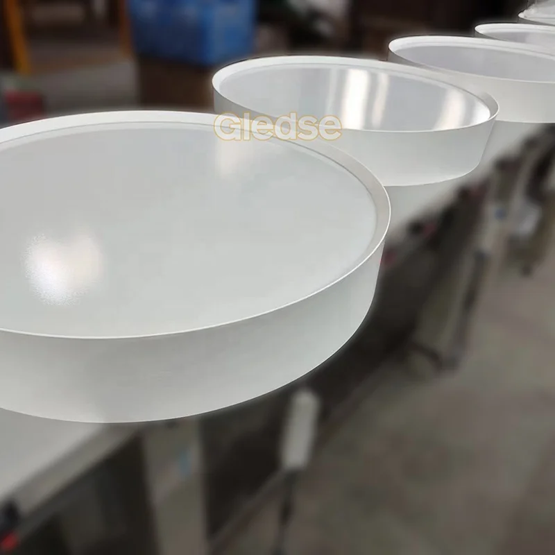 Черно-белая крышка корпуса 6W 12W 18W 24W 36W 48W круглая Поверхностная Светодиодная панель