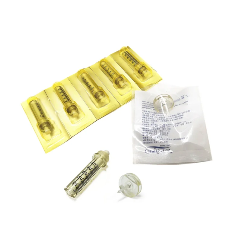 
Fast shipping Disposable sterile 0.3ml 0.5ml ampoule head for Hyaluronic Pen Mesotherapy Gun 