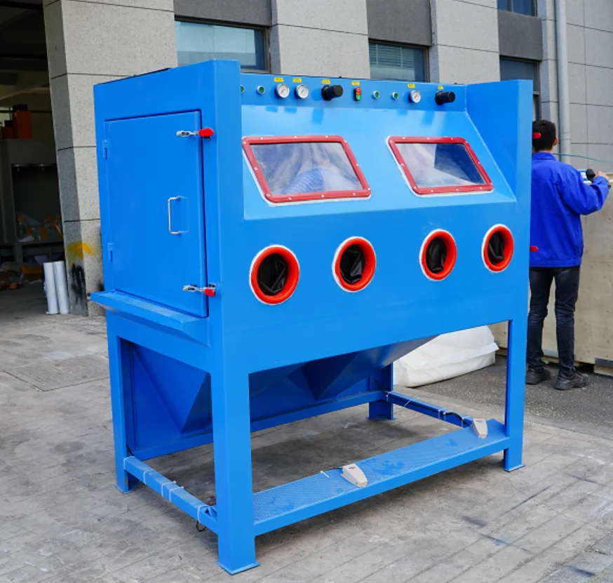 Muti Station Vapour Sand Blasting Machines