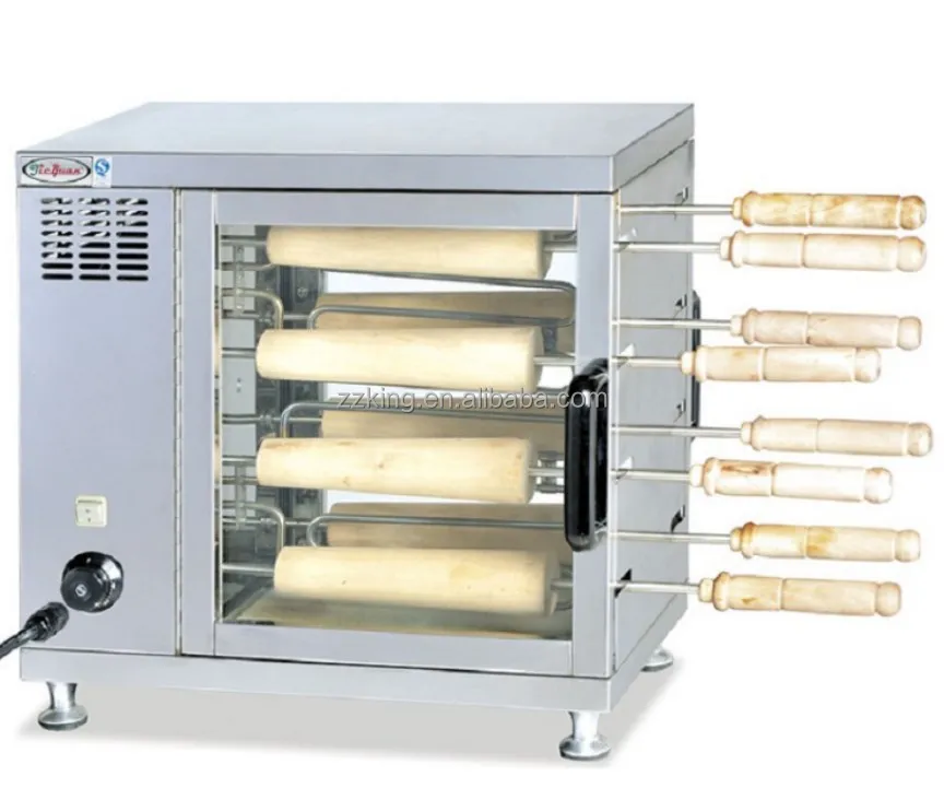 chimney cake roller kurtos kalacs chimney cake oven machine chimney cake rolls