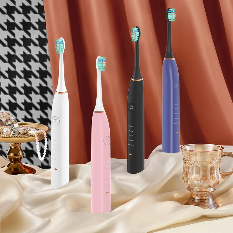 2023 China Supplier Powerful Ultrasonic Sonic Electric Toothbrush With Travel Case