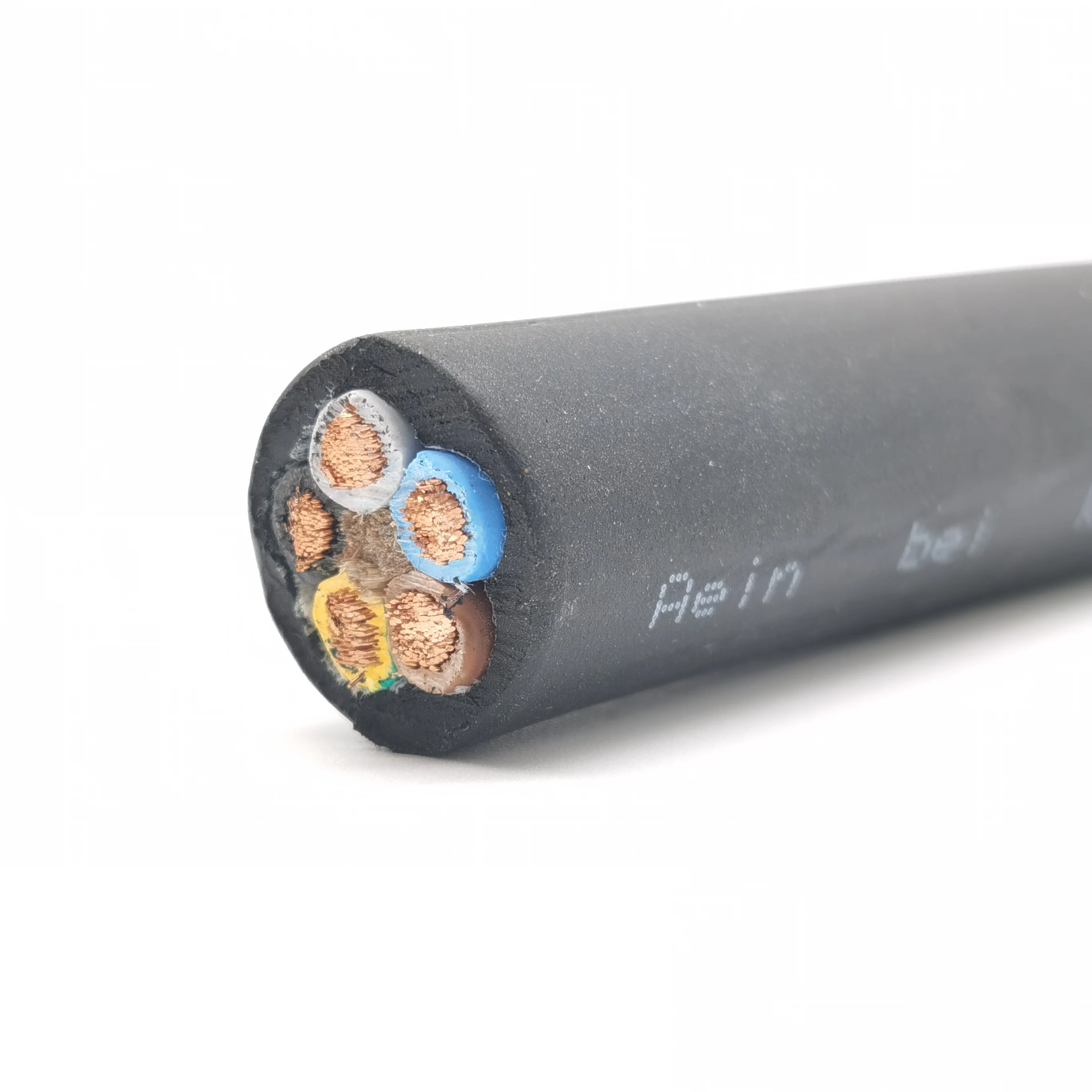 H07BN4-F EAC Certificated 450/750V HOFR CSP Sheathed  EPR Insulated 5 core Cable