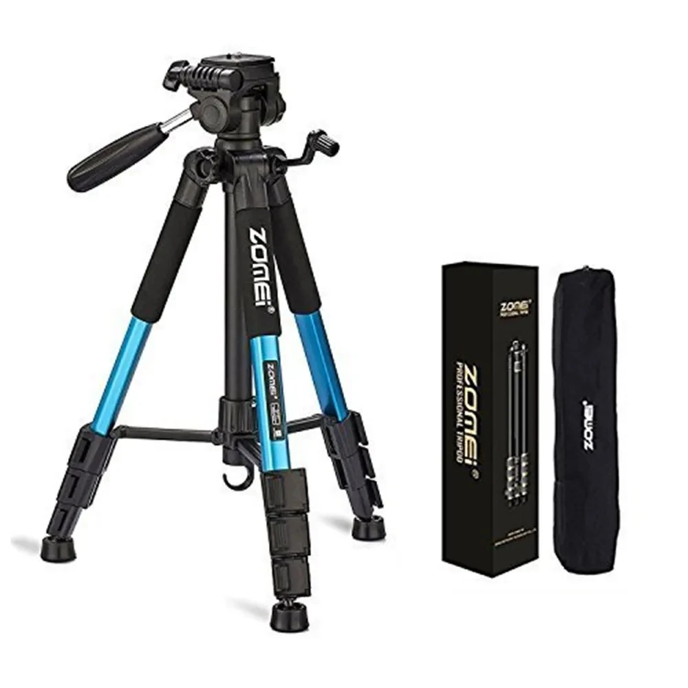 ZOMEI Q111 Smartphone Tripod Flexible Aluminum Travel Tripod for Photography YouTube Smartphones Cameras