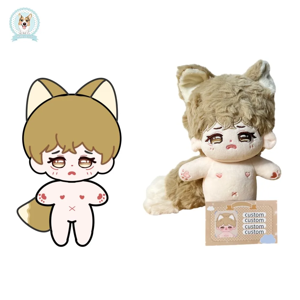 CE ASTM Factory newest design cute kpop star anime custom plush figure doll for children