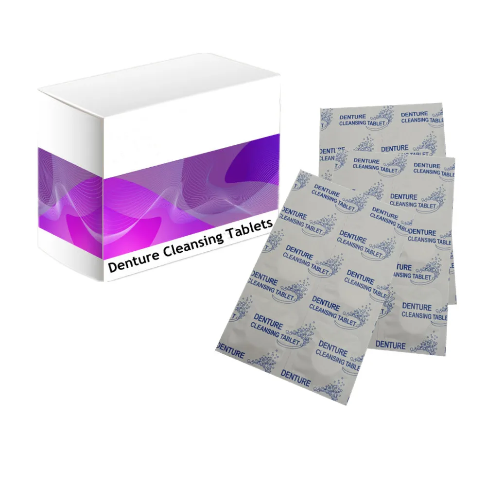 Naturals Teeth Retainer Cleaner Denture Cleaning Tablet for Cleaning Mouth Guard Removable Dental Appliances