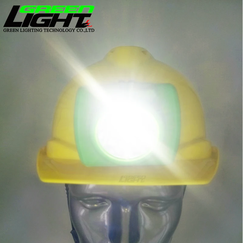 13000 Lux Miner Cap Lamp IPX8 Waterproof, Mining Safety Coal Miners Headlamps 6800mAh