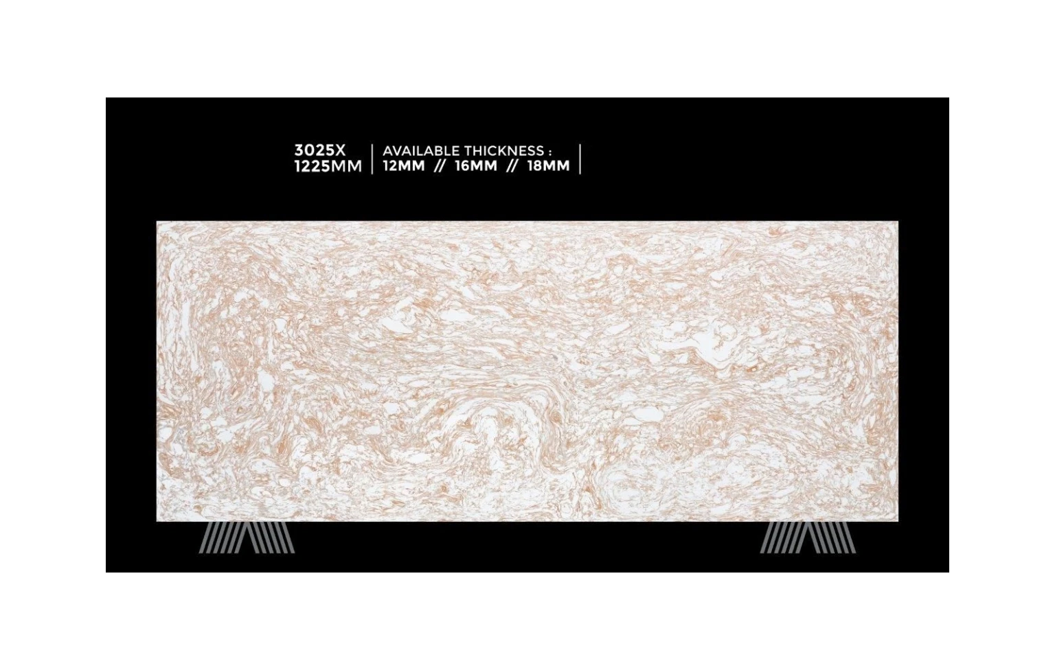 Big Size Luxury Glossy Porcelain Stone 3025 X 1225mm Tiles For Living Room And Hotel Marble Porcelain Wall Floor Tiles