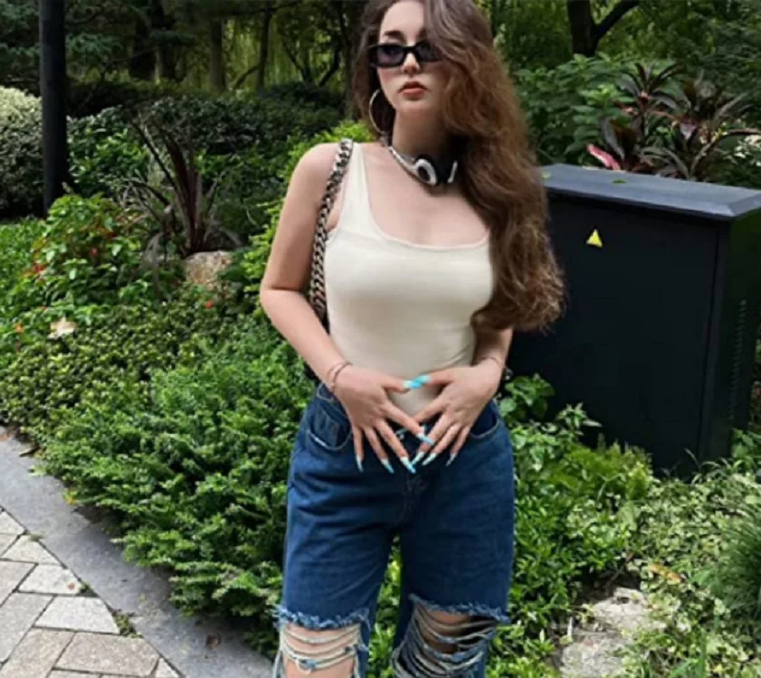 Nylon Body Shaping Women Silk QUICK DRY ACETATE Bodysuit Spandex / Nylon Seamless Shaper rib bodysuit
