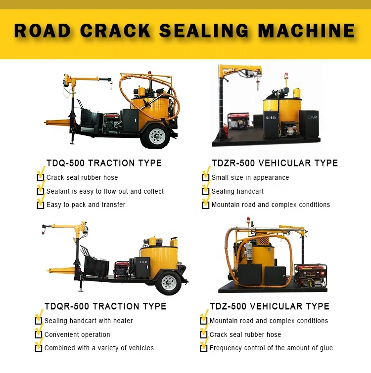 China Top Brand Automatic Road Maintenance Crack Filling Machine Road Joint Crack Sealing Machine