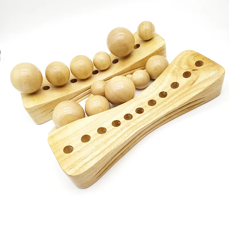 Triggers Points Physical Therapy Wood Chiropractic Adjustment Tool Psoas Muscle Release Deep Tissue Masaj Aleti