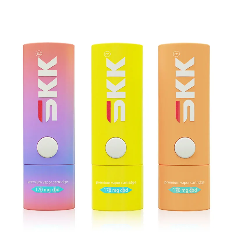 SKK изготовленные на заказ с защитой от детей 1 мл картридж для cbd vape картриджей с тонером бокс кнопку блокировки