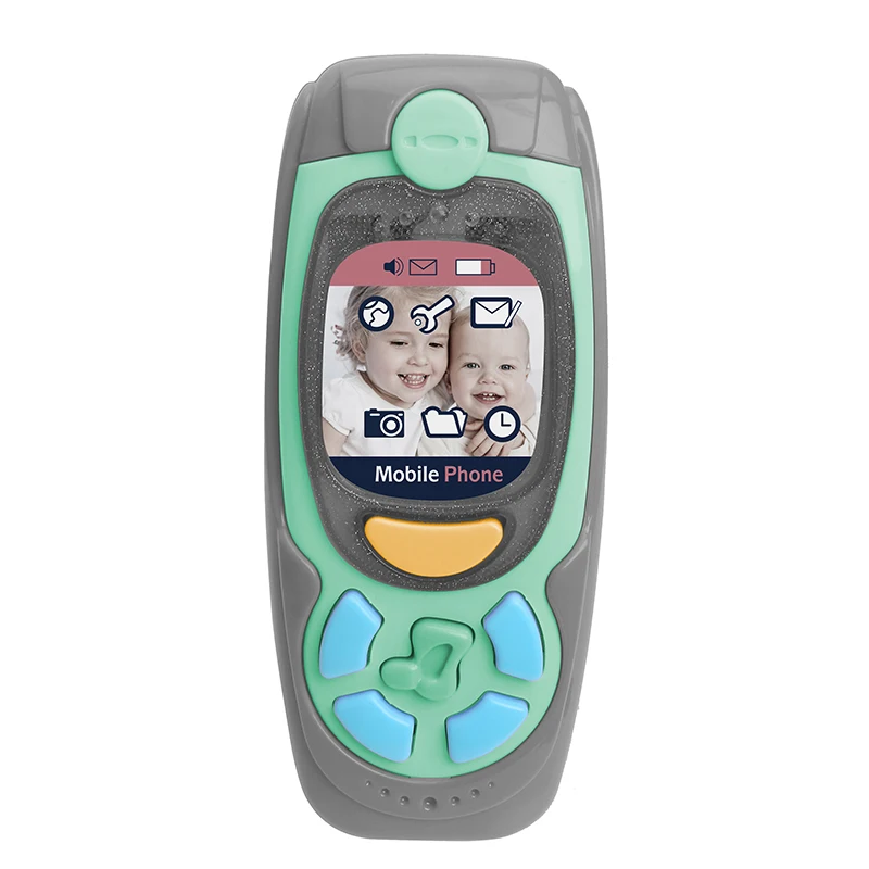My First Learning Play Phone Musical Light Up Cell Mobile Toy Phone For Baby
