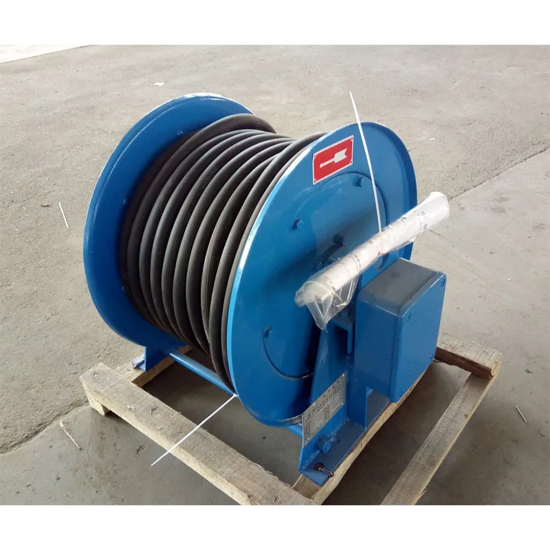 Industrial Auto Retractable Metal Cable Reel for Power Supply