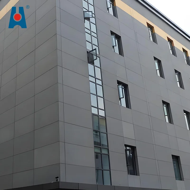 High-Density Light Construction Fireproof Acoustic Fiber Cement Boards Holes Exterior Cladding Building Wall Panel Applications