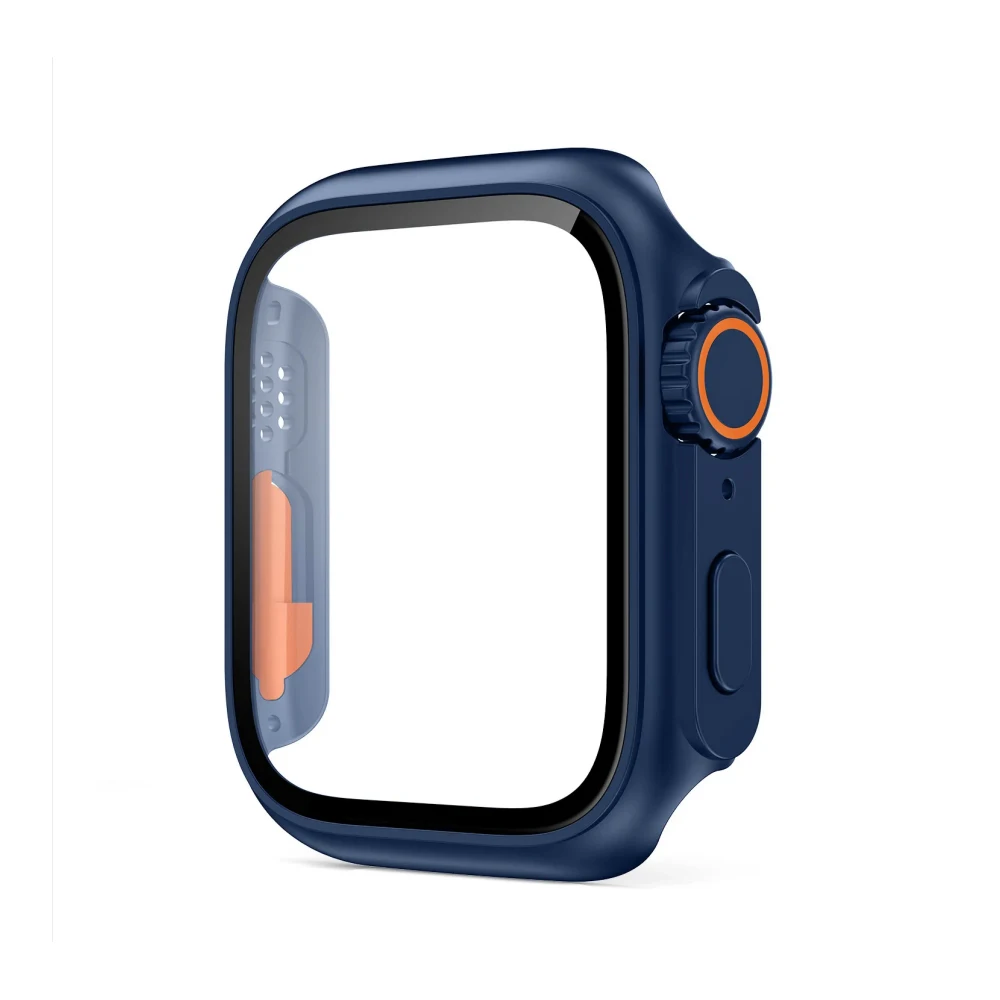 Newest Style HD Precise hole position PC smart watch protective case for iwatch 40mm 41mm 44mm 45mm change for iWatch 49mm Ultra