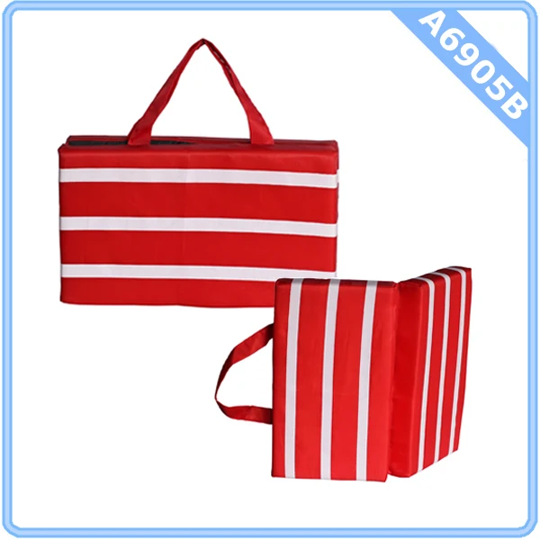 folding sport outdoor stadium seat cushion