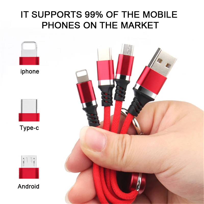  Micro USB Type C зарядный кабель для гитары дизайн брелок синхронизации данных линия iphone