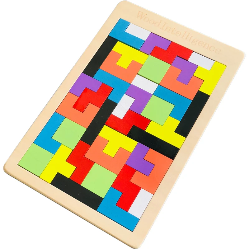 wooden intelligence Russian puzzle educational magic puzzle cube for child