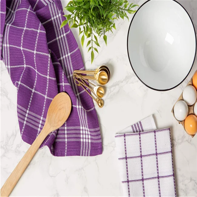 
100% Cotton Fabric Dish Towels cheap cotton tea towel 