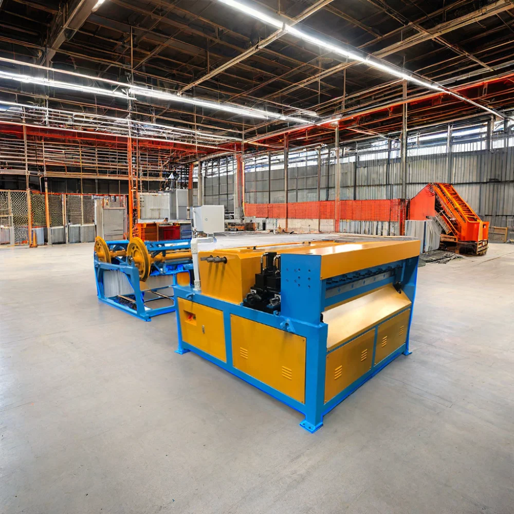 RONGWIN Auto Duct Line II New Square Automatic Duct Former with Gear and PLCEfficient Duct Production Line