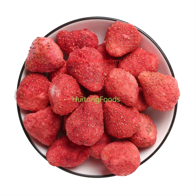 5-10KG Bulk MOQ Freeze Dried Foods/ Fruits Freeze Dried Strawberry Whole 15-25mm Premium products