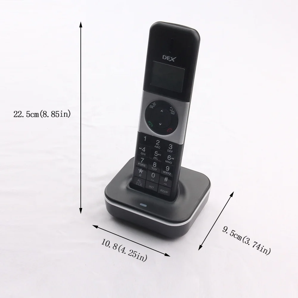 New Cordless Telephone Digital DECT Phone with TAM Office Dest D1002TAM-T