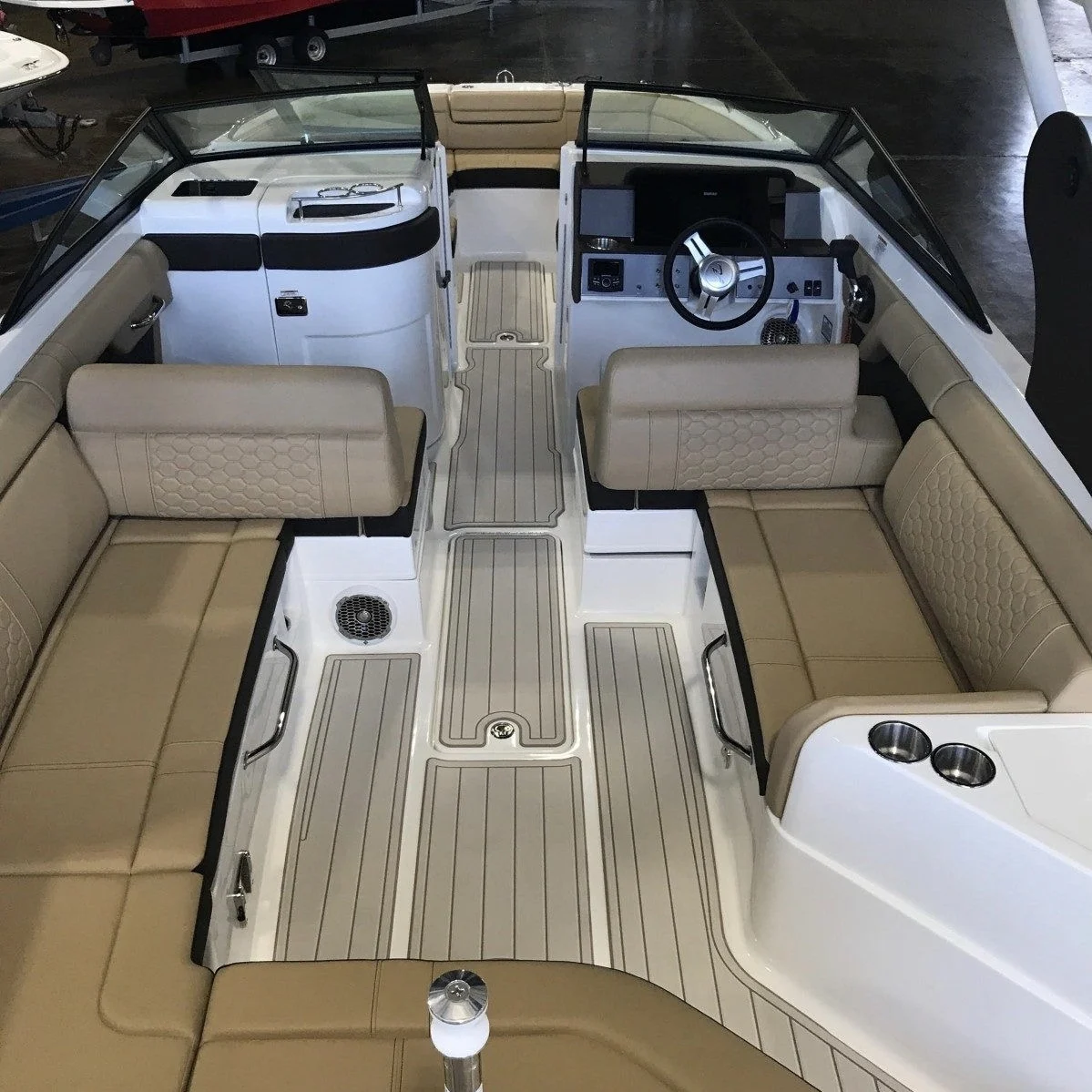 Betovv Customizable EVA Boat Flooring Seadoo Marine EVA Foam Teak Boat Floor Pad