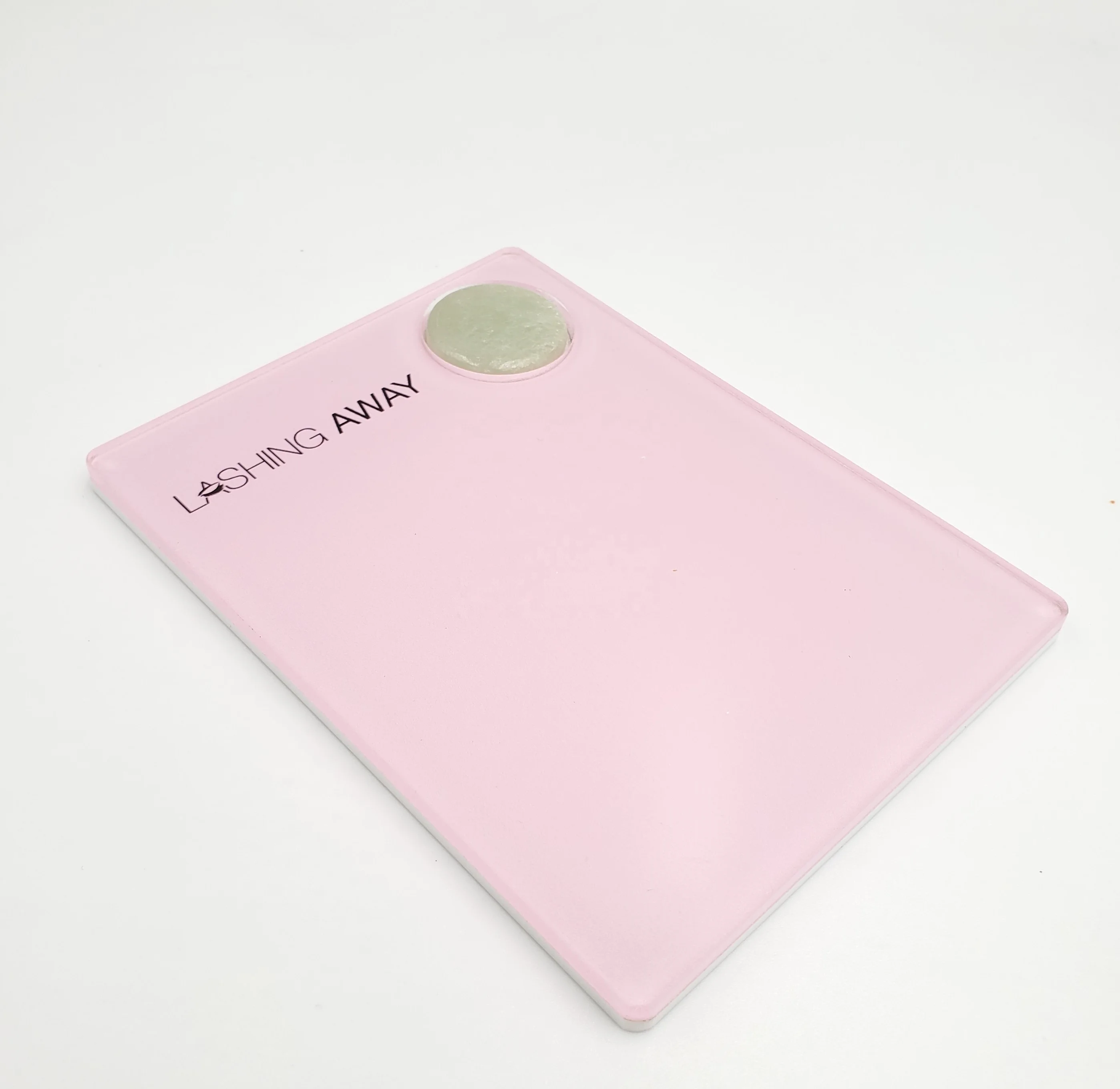 
lash tile pink/pink lash extension trays/pink plastic lash box 