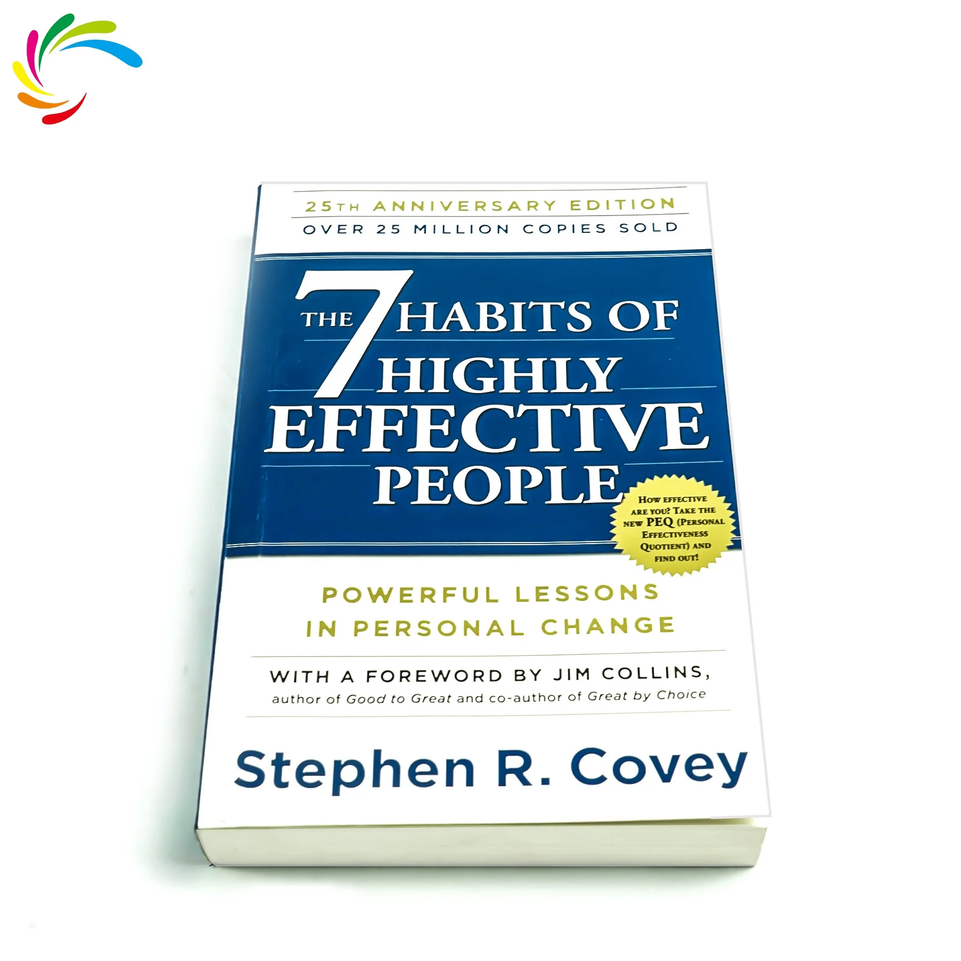 New arrival manufacturer wholesale softcover book printing light weight paper Bestseller motivative book the 7 habits of highly
