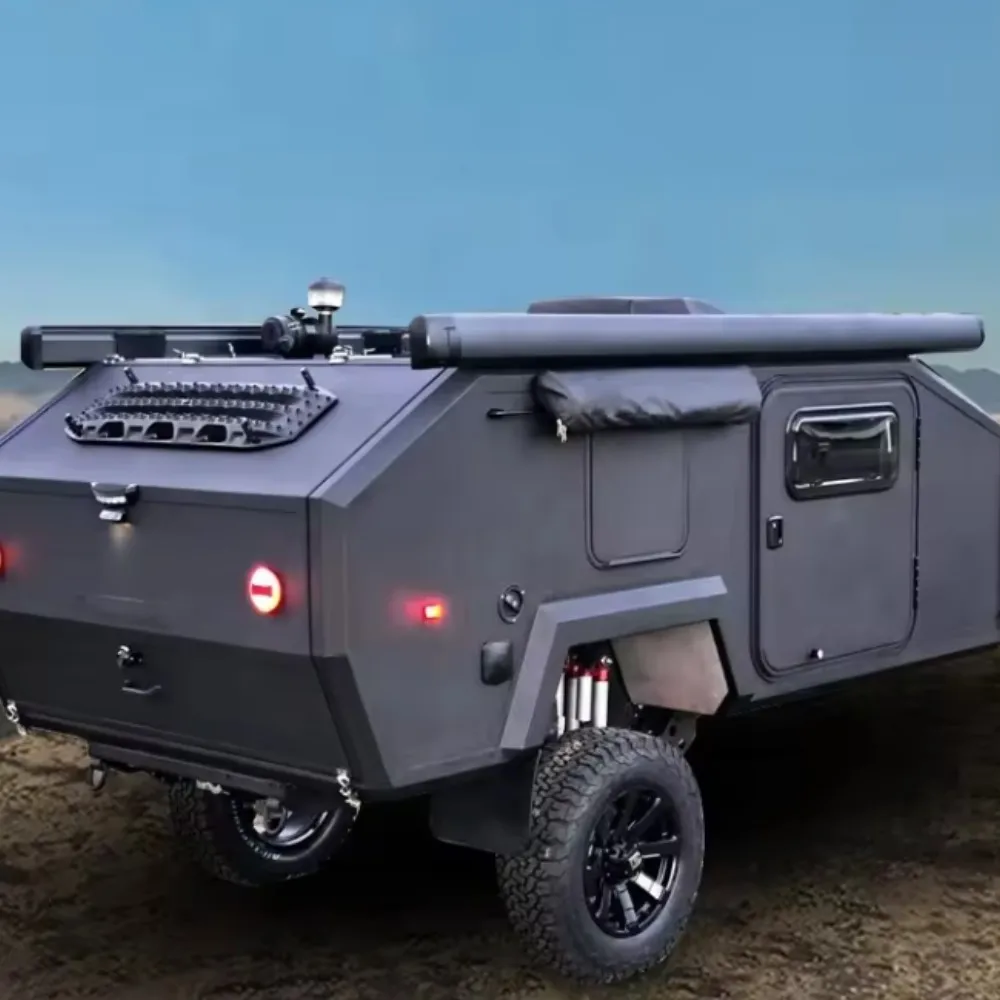 Camper Caravan Pick Up Rv Fiberglass Truck Campers China Custom Flatbed Camper With Kitchen