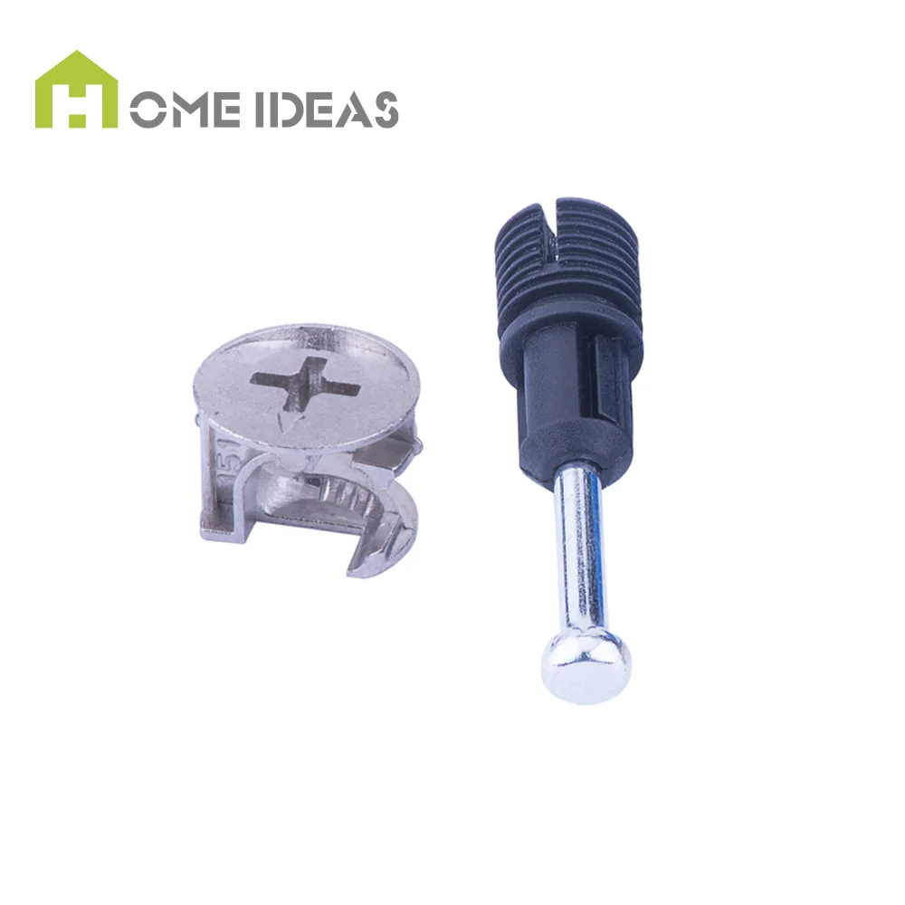 Горячая Распродажа мебельный шкаф кулачковый замок мини-фиксатор пластиковые дюбели соединительные болты для мебели