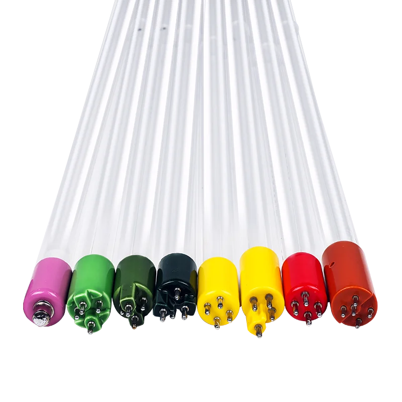 Customized 254nm uvc 4 Pins Single Ended UV light ultraviolet sterilizing bulb t5 uv germicidal Lamp for the water treatment